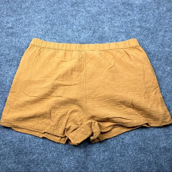 Universal Thread Linen cotton wide elastic waist shorts xxl - Picture 5 of 7